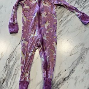 Unicorn Little Sleepies Zippy
